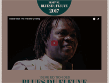 Tablet Screenshot of festivalbluesdufleuve.com